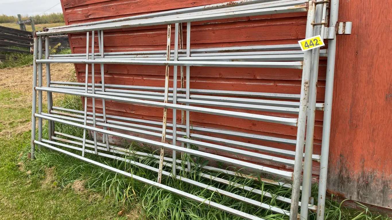 4- 10 ft. Grey panels, selling all together