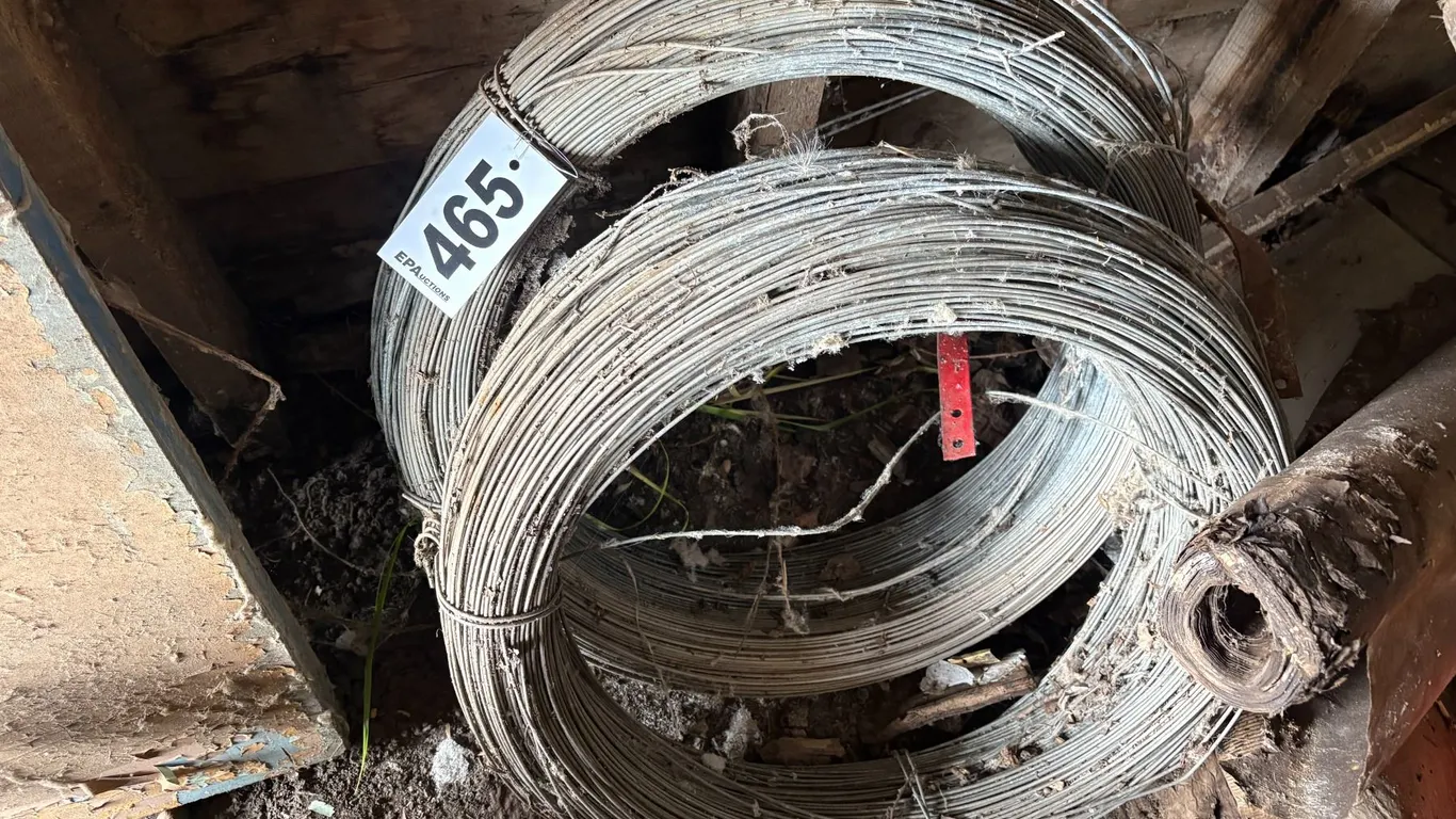 2- Rolls of heavy wire