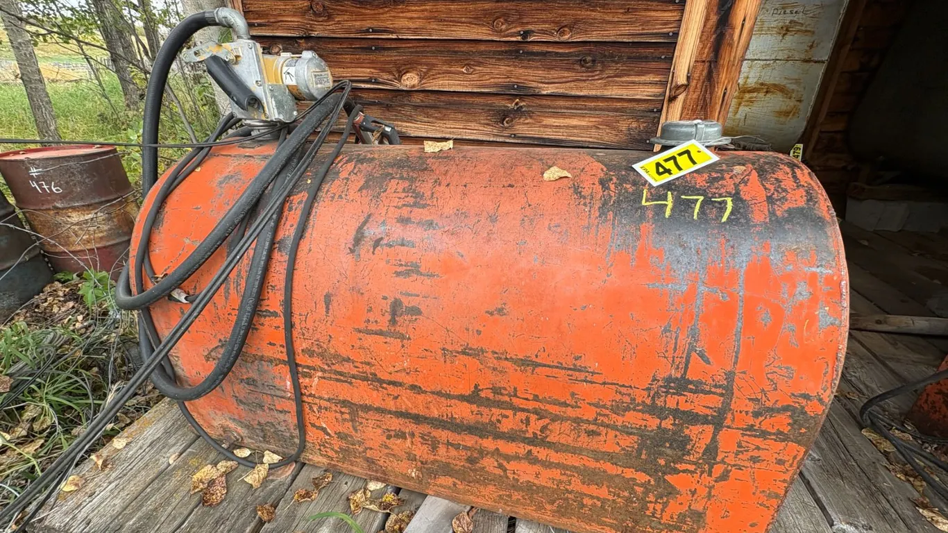 Tidy tank c/w 12-volt pump