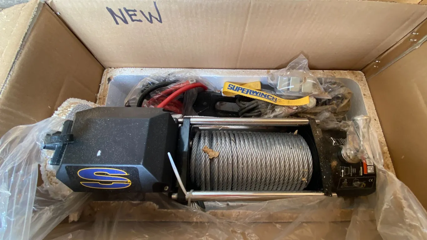 New LP8500 winch