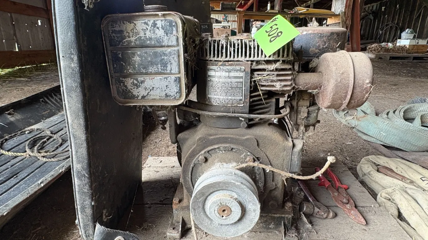 B&S motor, hammer & snips