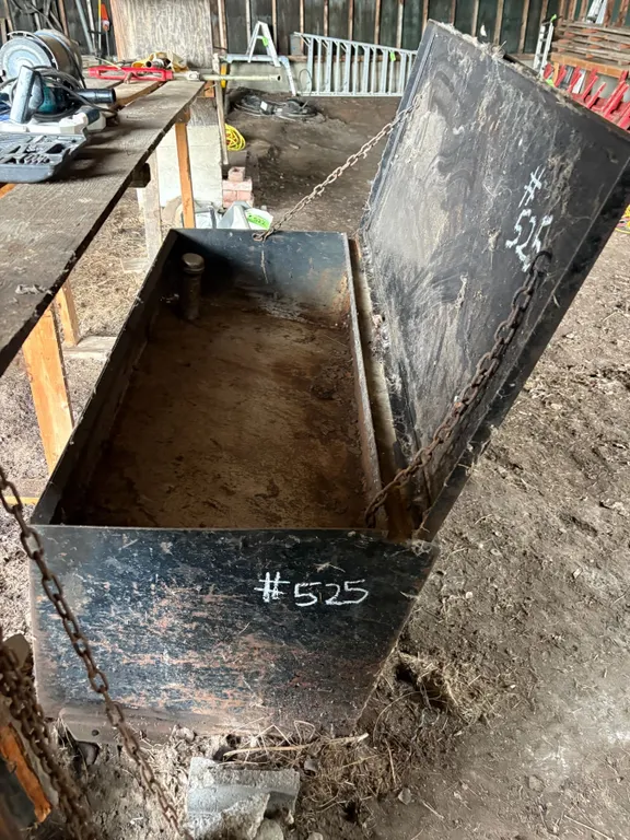 Steel storage box