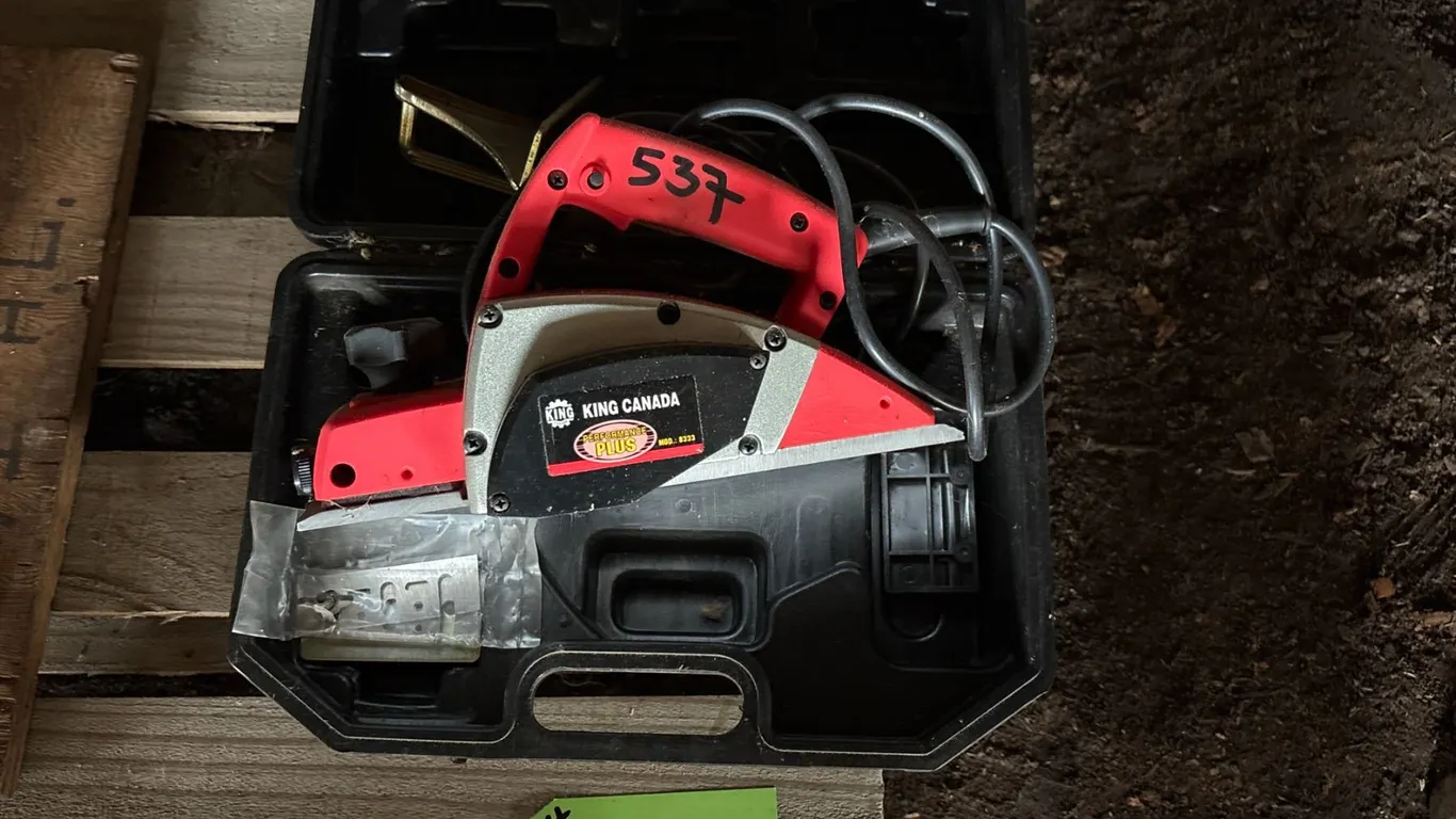 King Canada planer, as new