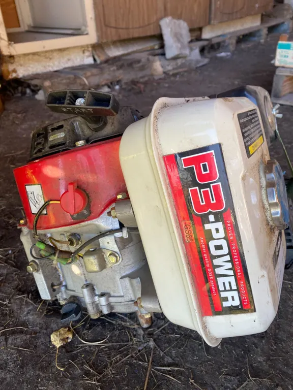 Small gas motor, P3 power air-cooled gas engine