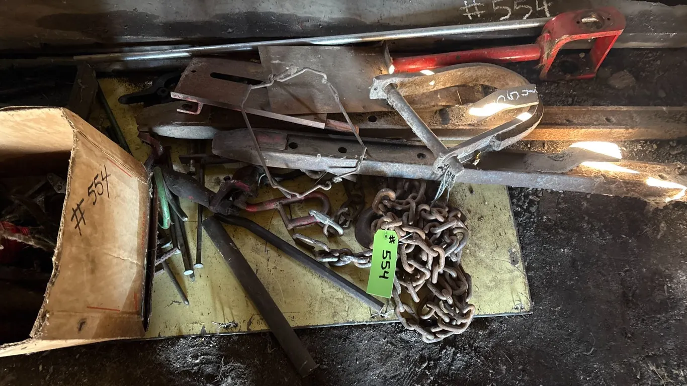 Pile of misc. steel