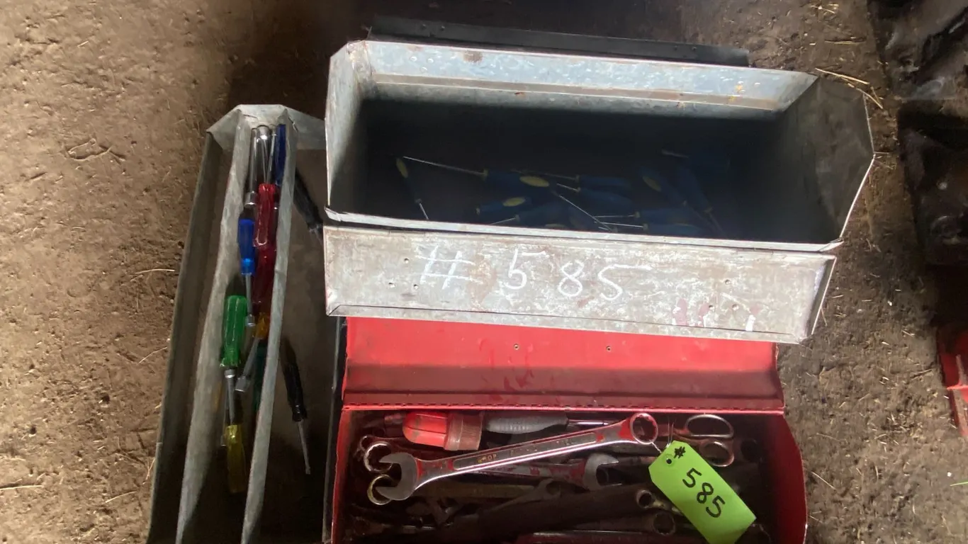 3- tool boxes c/w various tools