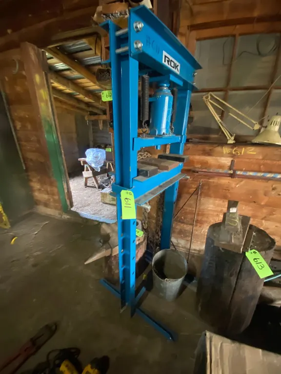 Blue ROK 20-ton hyd. Press