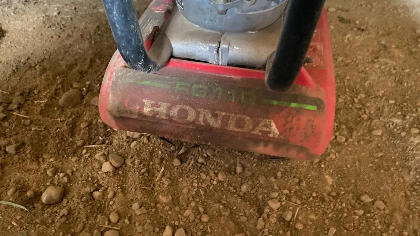 Honda gas rototiller