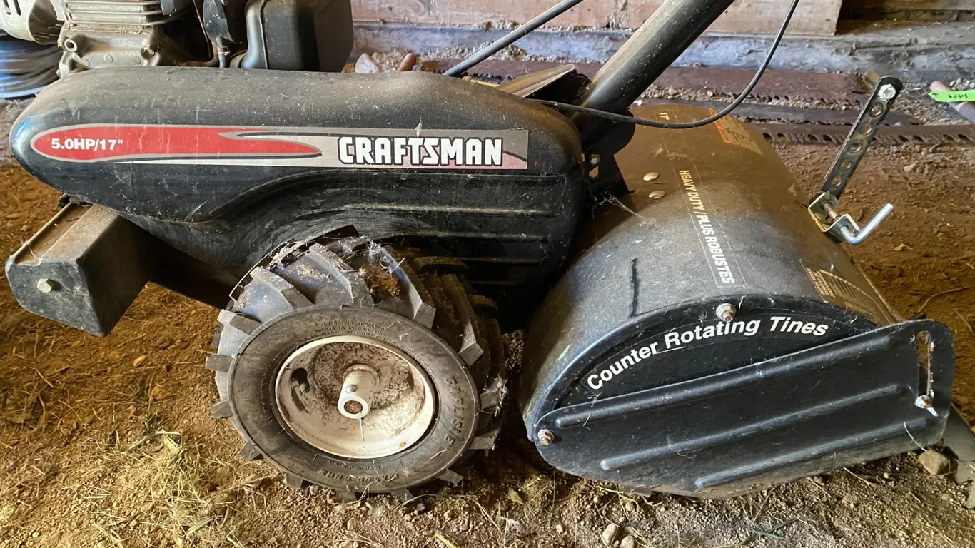 Craftsman rear tine 5 H.p. rototiller