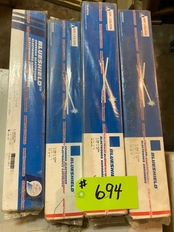 5- Boxes of 3/16-7018 rod, selling all together