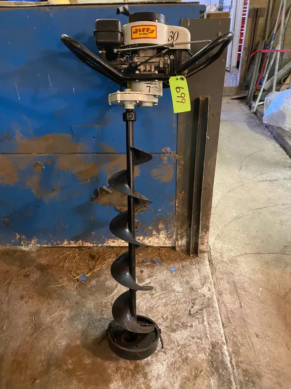 Jiffy ice auger
