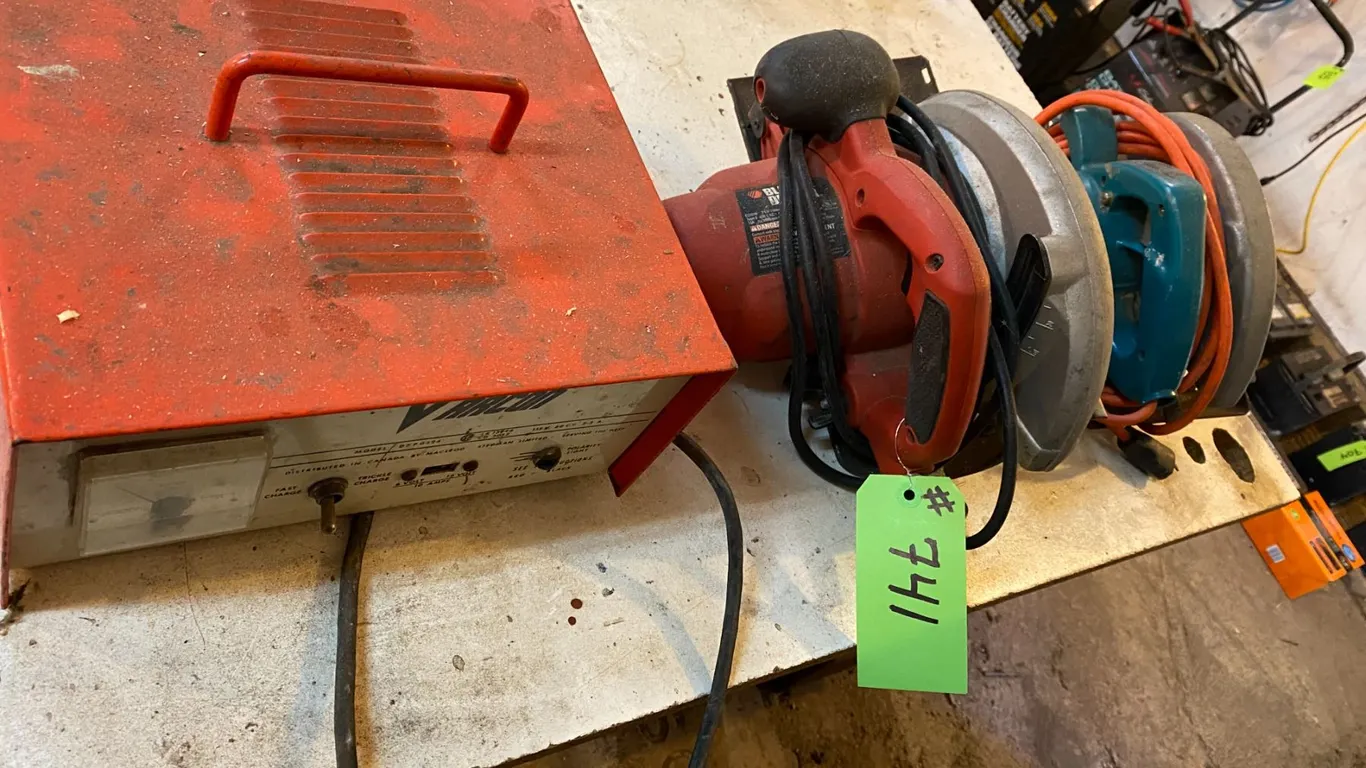 2- Skill saws, battery charger