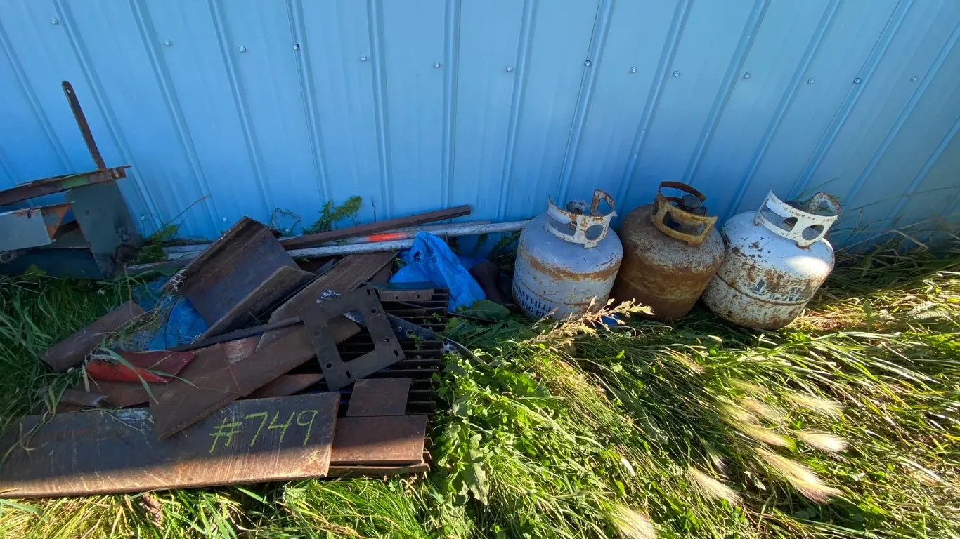 Misc. steel & propane tanks