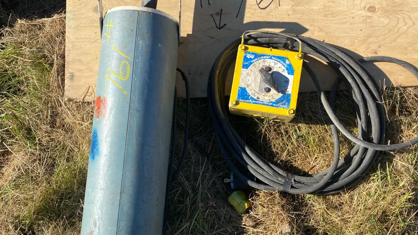Rod oven & welder control
