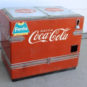 1950s ERA COCA COLA DISPLAY COOLER *HEAVY*