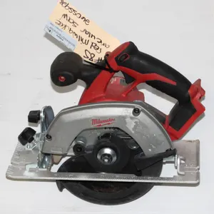 RED MILWAUKEE CIRCULAR SAW
