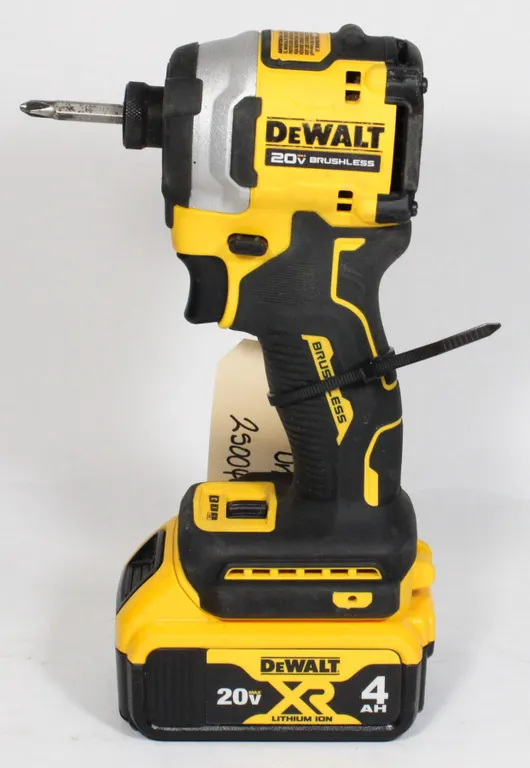 DEWALT IMPACT DRIVER AND BATTERY