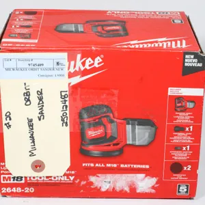MILWAUKEE ORBIT SANDER NEW