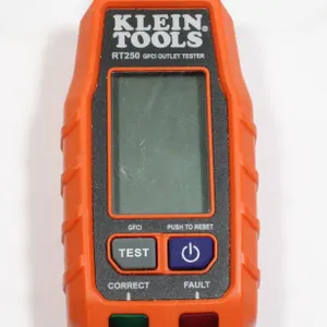 KLEIN TOOLS RT250 GFCI OUTLET TESTER