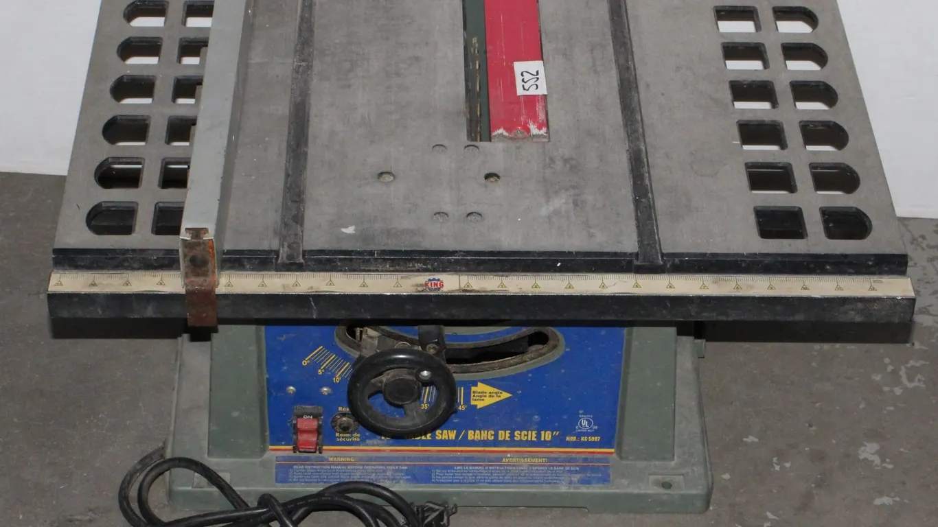 KING CANADA 10" TABLE SAW