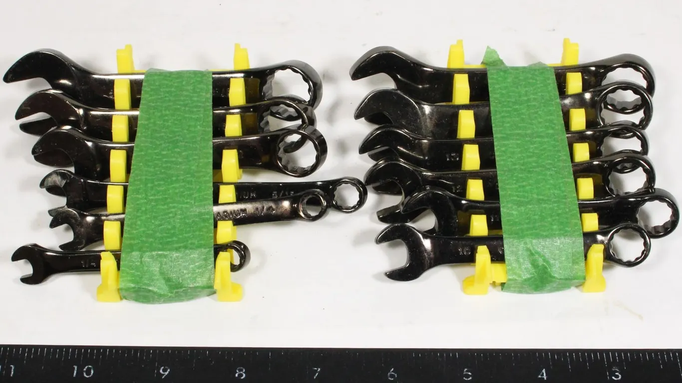 LOT OF SMALL WRENCHES BOTH METRIC AND SAE