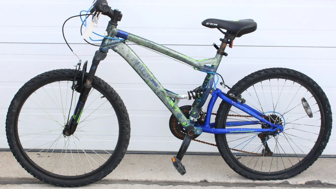 BICYCLE PAINTER BLUE