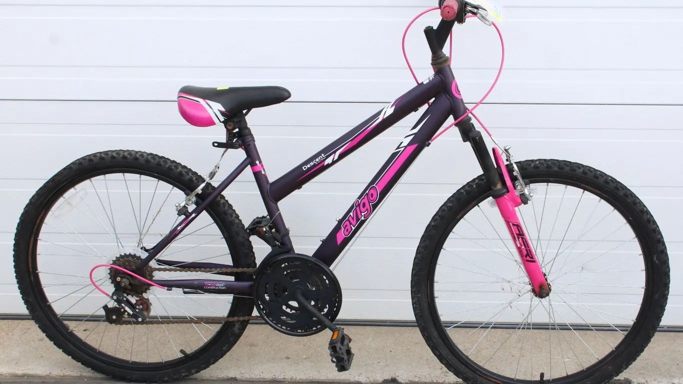 BLACK/PINK AVIGO 18 SPD MOUNTAIN BIKE