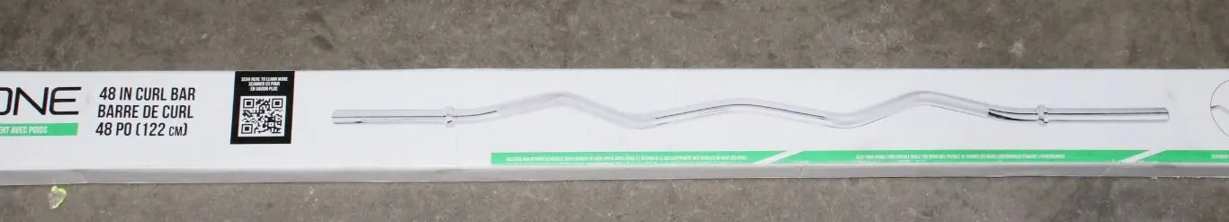*POLICE SEIZURE* BARBELL (GO ZONE 48" CURL BAR)