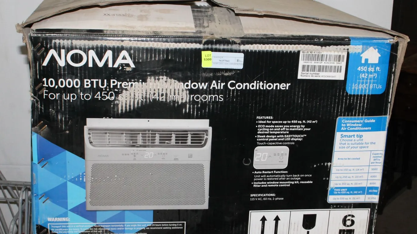 NOMA 10,000 BTU AIR CONDITIONER