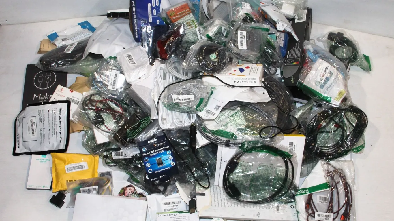 GIANT LOT OF UNTESTED ELECTRONICS, SOLD AS IS