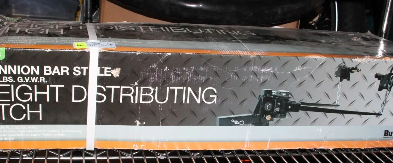 NEW IN BOX TRUNNION BAR STYLE 12,000LB GVWR