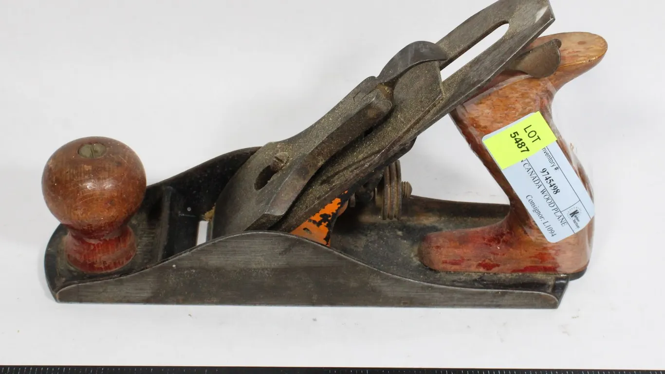 MADE IN CANADA WOOD PLANE
