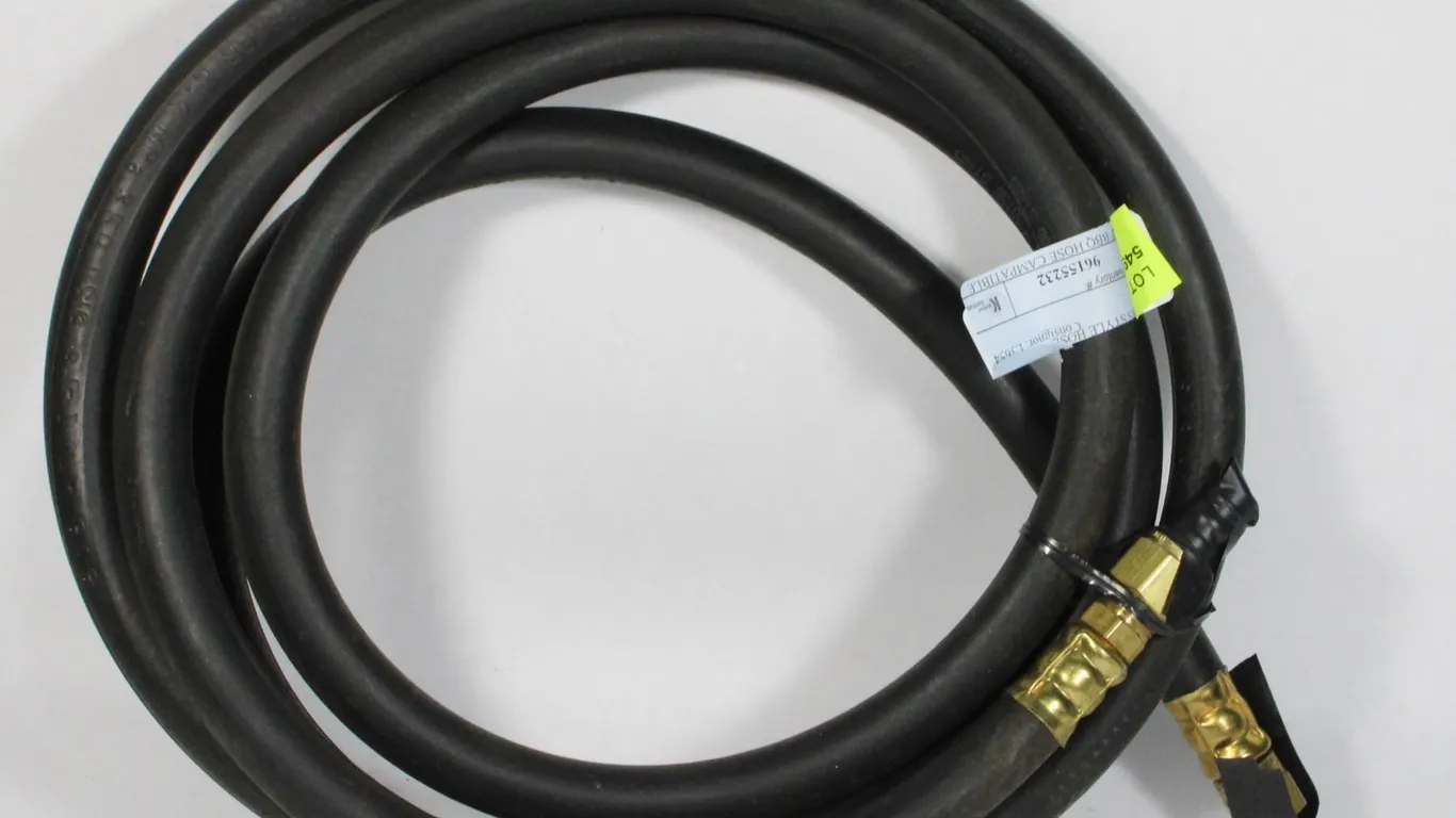 3/8" X 10" BBQ HOSE COMPATIBLE WITH L.P OR NAT GAS