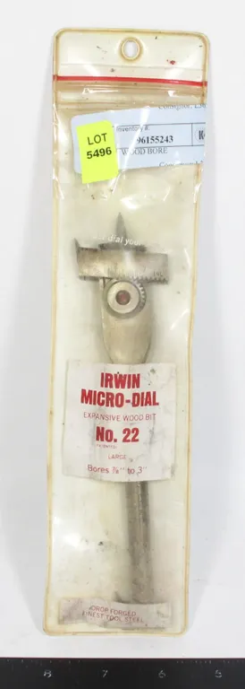 5/8" X 7" WOOD BORE