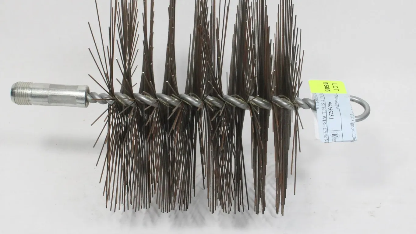 HEAVY DUTY STEEL WIRE CHIMNEY CLEANING BRUSH