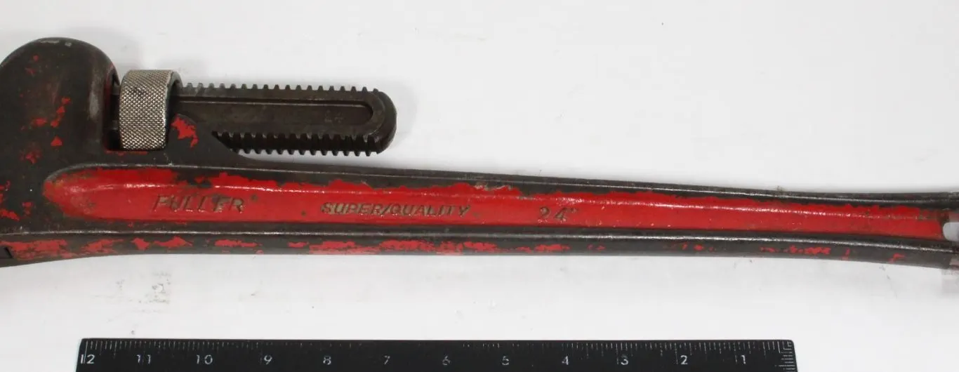 VINTAGE FULLER 24" PIPE WRENCH