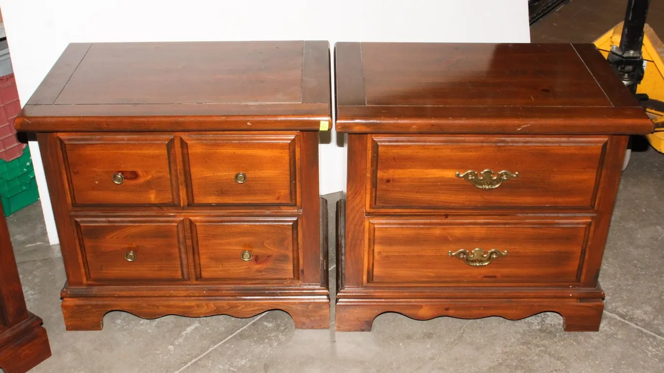 MATCHING BEDSIDE TABLES