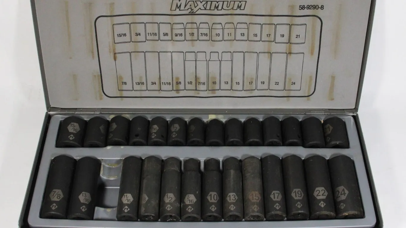 MASTERCRAFT MAXIMUM IMPACT SOCKET SET