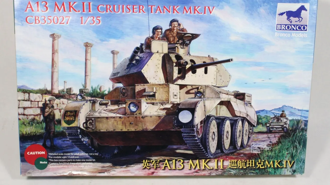 A13 MK.II CRUISER TANK MK.IV 1:35 SCALE MODEL KIT