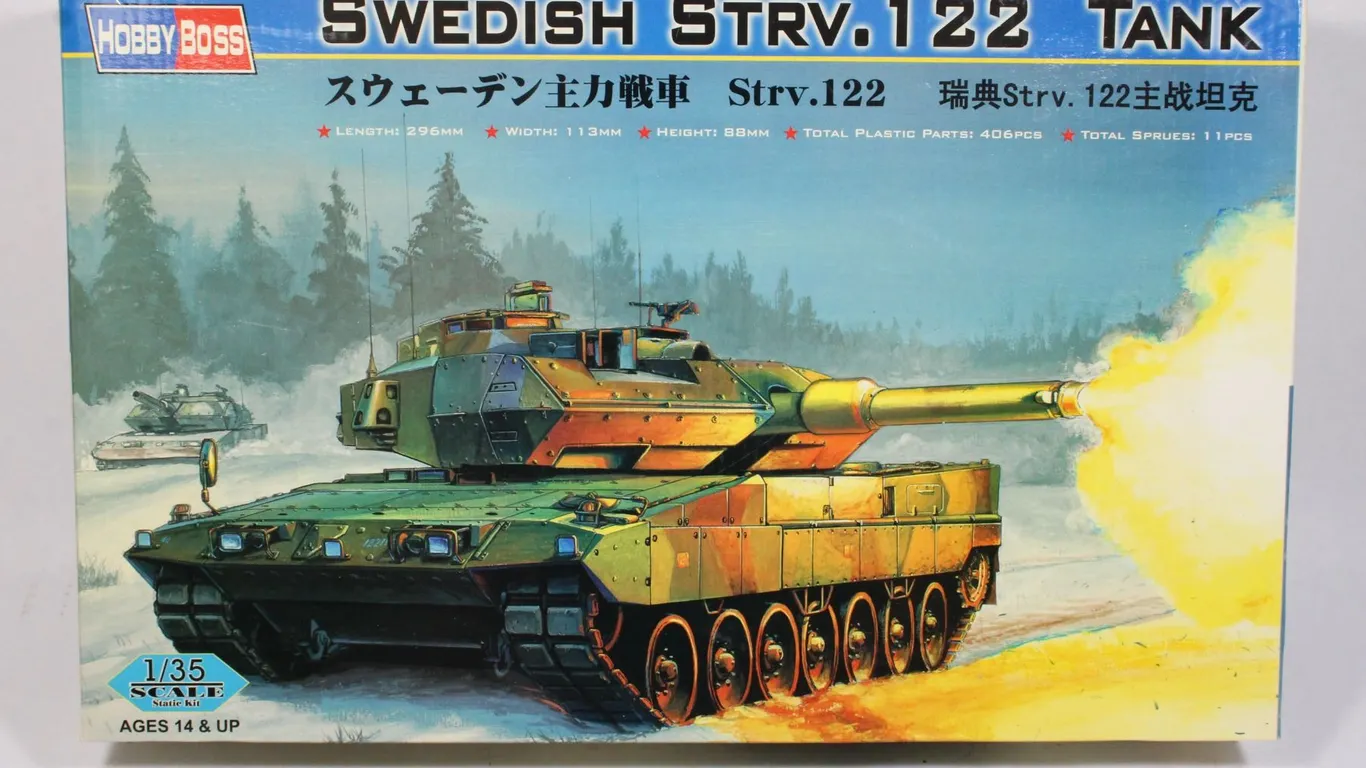 SWEDISH STRV.122 TANK MODEL KIT