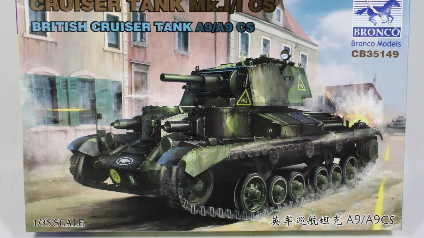 BRITISH CRUISER TANK MK.1/1 CS MODEL KIT