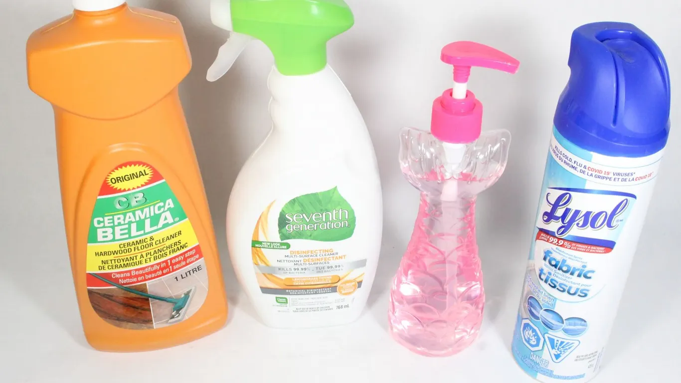 BUNDLE OF CLEANING SUPPLIES