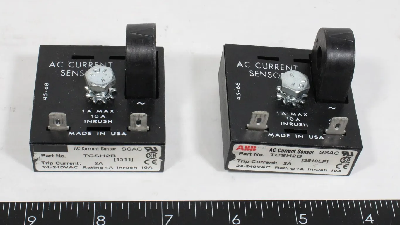 LOT OF 2 - AC CURRENT SENSORS. TESTED