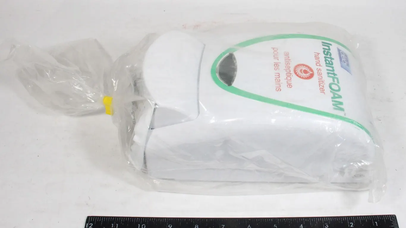 NEW IN BAG - MANUAL PUMP SANITIZER FOAM DISPENSER