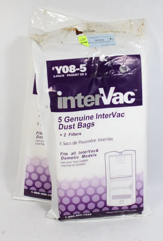 INTERVAC DUST BAGS 2x5PK