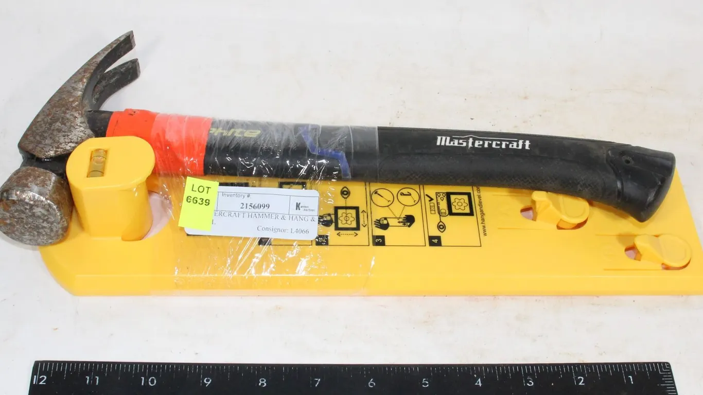 MASTERCRAFT HAMMER & HANG & LEVEL