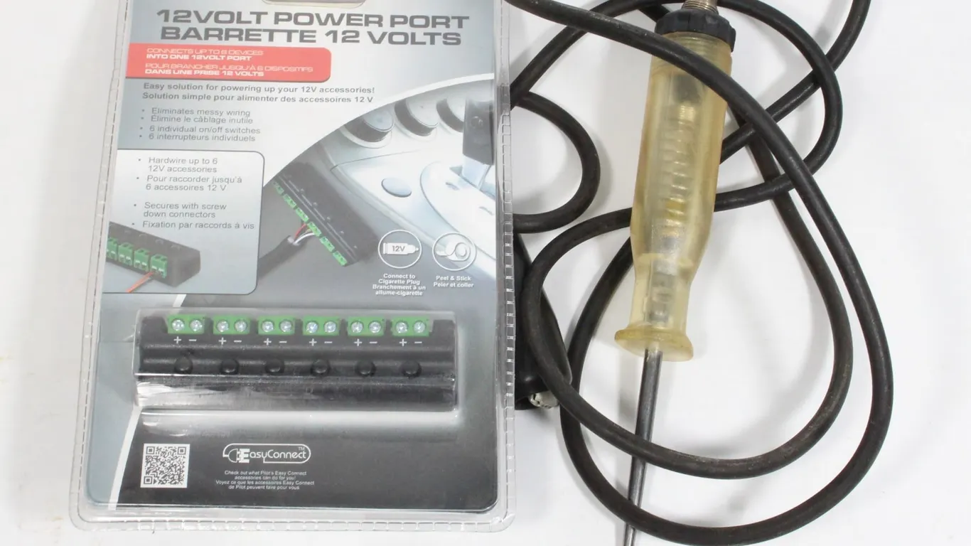 CIRCUIT TESTER & PILOT 12VOLT POWER PORT