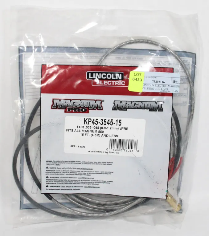 NEW LINCOLN ELECTRIC MAGNUM PRO WELDING GUN LINER