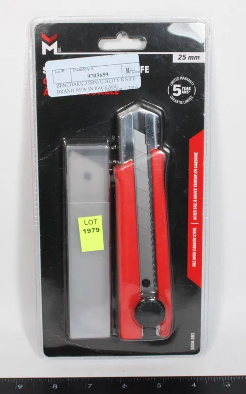 BENCHMARK 25MM UTILITY KNIFE BRAND NEW IN PACKAGE