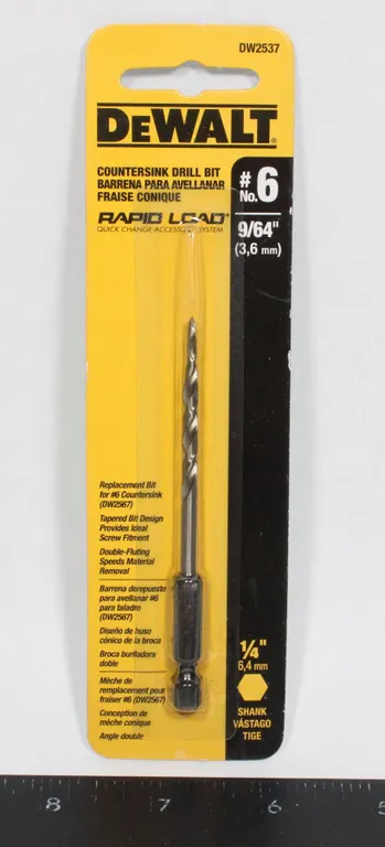NEW DEWALT NO.#6 REPLACEMENT DRILL BIT